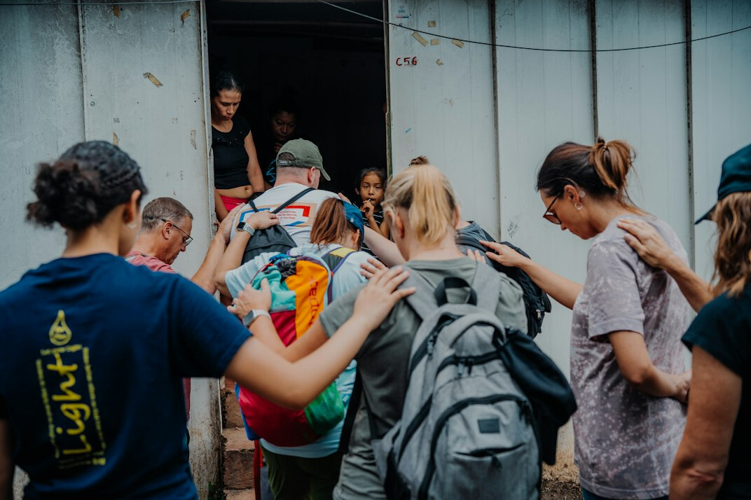 people helping each other after disaster